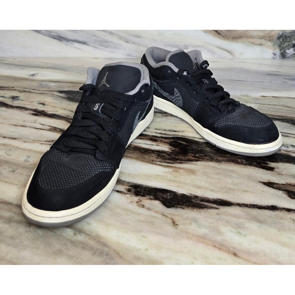 Size 12 - Air Jordan 1 Phat‎ Low Black Charcoal